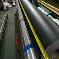 Rouleau de bannière Frontlit PVC Lona mat brillant pour extérieur impression numérique dos noir bâche publicitaire matériel