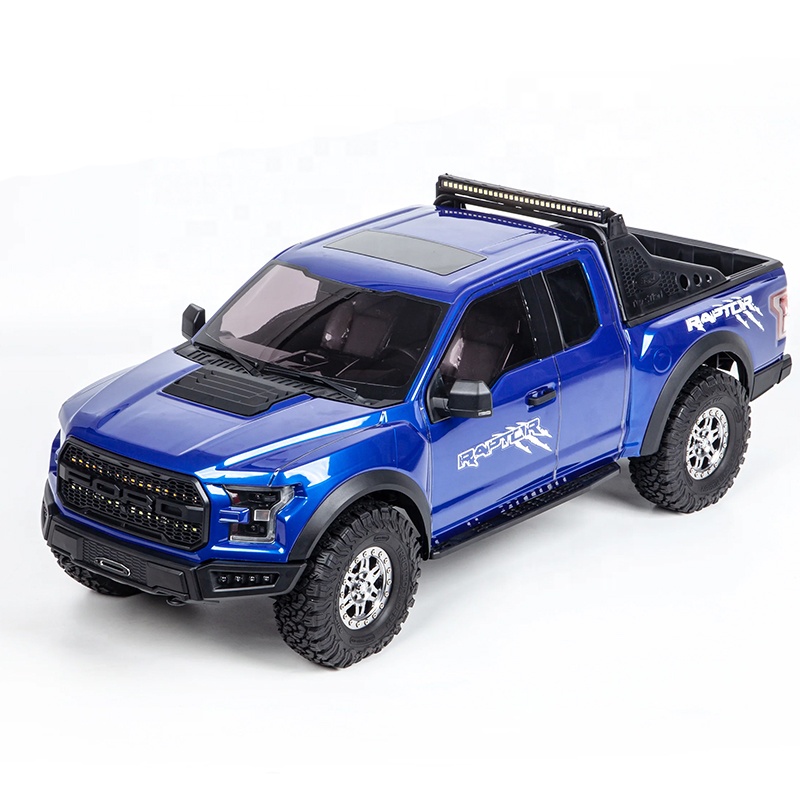Тяговая тяга Kingmotor Hobby TH KM 1/8 шкала Raptor F150 лицензированный внедорожный Радиоуправляемый гусеничный пикап с режимами 2WD/4WD металлическая трансмиссия