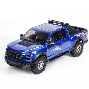 KM Tractionhobby 1:8 Scale <span class=keywords><strong>Raptor</strong></span> F150 Licensed Off Road RC Trail Crawler IFS Pickup Truck 2WD/4WD Modes Metal Drivetrain 2026 - Product Image 3