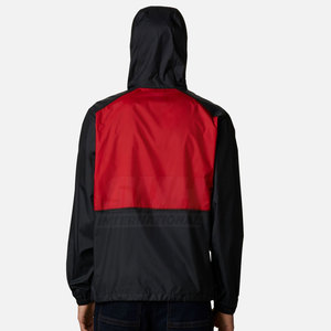 แจ็คเก็ตวินด์เบรกเกอร์ผู้ชายแบบมีฮู้ด สไตล์ใหม่ปี 2025 สีสั่งทำได้ ขายส่ง MOQ ต่ำ ระบายอากาศได้ดี เป็นมิตรกับสิ่งแวดล้อม เหมาะสำหรับฤดูหนาว - Product Image 2