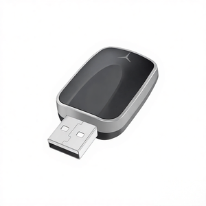 อะแดปเตอร์ CarPlay ไร้สาย แบบ 2 in 1 สำหรับ Android Auto  แปลงระบบแบบมีสายเป็นไร้สาย  แบบเสียบใช้งานได้ทันที อัพเกรดรถยนต์ดั้งเดิม กล่อง AI - Product Image 1