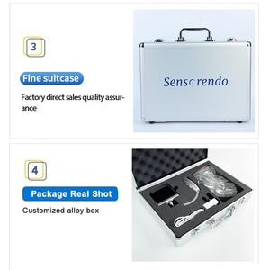 Laringoskop Video Layar Sentuh 3,5 Inci Sensorendo dengan Bilah Sekali Pakai untuk Intubasi Anestesi Bertenaga Listrik - Product Image 5