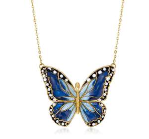 서양 말 동물 보석 황동 에나멜 실버 사용자 정의 여성 목걸이 - Product Image 3