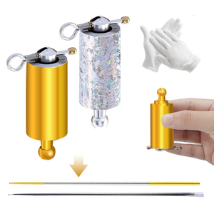 Bâton de magie télescopique portable en acier, baguette <span class=keywords><strong>magique</strong></span> extensible, accessoire professionnel pour magicien - Product Image 5