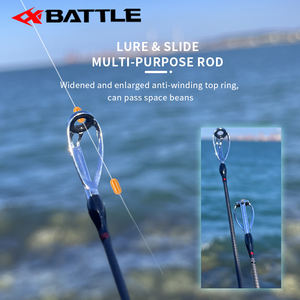 AXIS precio barato 2 secciones fibra de carbono Spinning Casting caña de pescar ML/L potencia media 2, 1m1.98m caña de señuelo agua de mar carga fuerte - Product Image 4