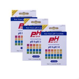 कारखाना मूत्र और लार <span class=keywords><strong>ph</strong></span> मूत्र परीक्षण किट सार्वभौमिक संकेतक कागज पानी और भोजन पीएच 0-14 परीक्षण स्ट्रिप्स - Product Image 3