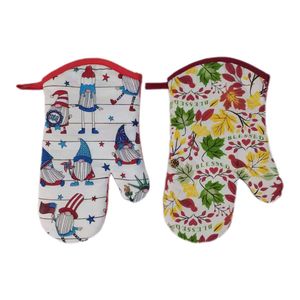 Maniques de cuisine et protège-plats en <span class=keywords><strong>coton</strong></span> personnalisables par sublimation, avec options de logo et de couleur sur mesure pour la cuisine domestique - Product Image 4