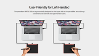 Tablet Gambar Digital Interaktif Huion EMR 8192 Level Tekanan Tanpa Baterai