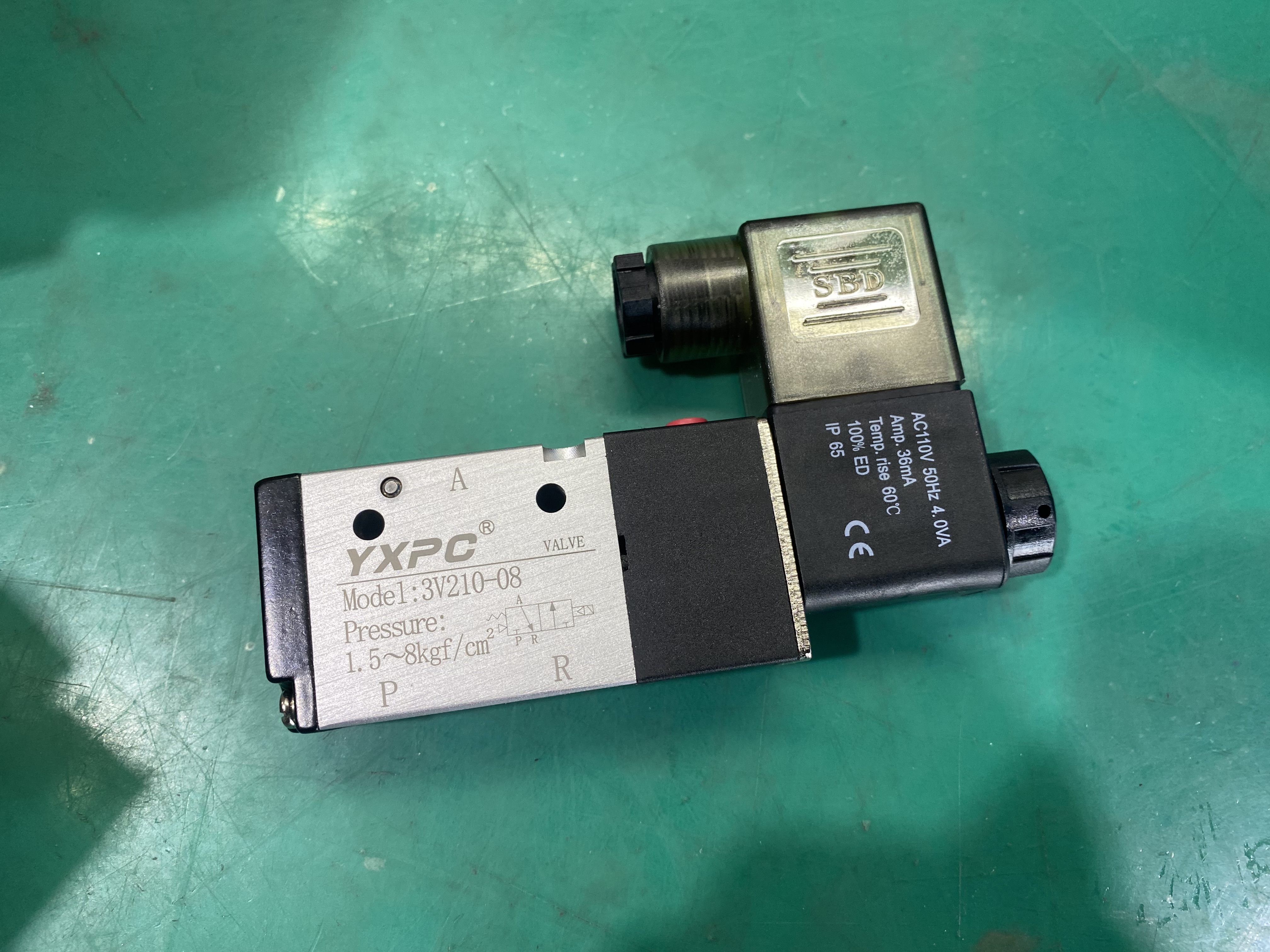 solenoid valve 12v 4 way with wire leads