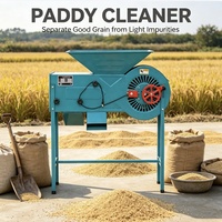 Nettoyeur de grains multifonctionnel à aspiration d'air pour le blé, le riz, les haricots, les graines, l'élimination de la paille et de la poussière, et le tri