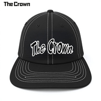 Gorra Snapback Estructurada de 6 Paneles con Logotipo Personalizado, Venta al por Mayor, Costuras en Contraste, Visera Plana, Bordado con Letras, Fabricante
