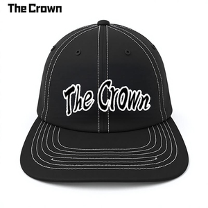 Gorra Snapback Estructurada de 6 Paneles con Logotipo Personalizado, Venta al por Mayor, Costuras en Contraste, Visera Plana, Bordado con Letras, Fabricante - Product Image 1
