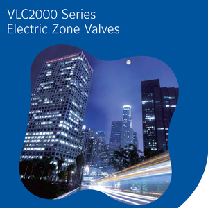 Vanne de zone électrique Johnson VLC2200GC-C 2 voies 3 voies pour unité de ventilation à convecteur (FCU) – Actionneur de vanne de contrôle CVC - Product Image 4
