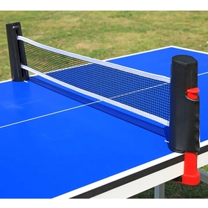 Portable Anywhere Retractable Table Tennis <strong>Net</strong> <strong>Ping</strong> <strong>Pong</strong> Post <strong>Net</strong> Rack for Any Tables - Product Image 3