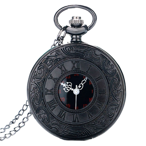 <span class=keywords><strong>Montre</strong></span> de Poche Antique Half Hunter avec Train à Vapeur et Mouvement Navire Japon Cadran Métal Quartz Noir <span class=keywords><strong>Argent</strong></span> Or Édition <span class=keywords><strong>Homme</strong></span> - Product Image 2