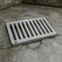 Grille de drainage SMC en vinyle écologique, 30x50 cm, D400 EN124, robuste, pour caniveau extérieur, jardin, toit – Vente directe usine