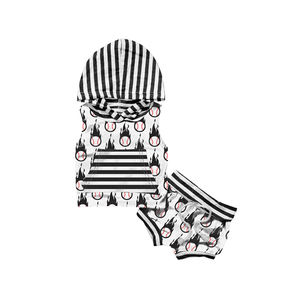 Ensemble de vêtements à capuche pour bébé garçon et fille, été, nouveau-né, unisexe, 2 pièces, TZ-121-ZXG - Product Image 3