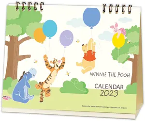 2023 Custom Cartoon Monthly Calendar Family Desk Calendar Customized According To Your Requirement