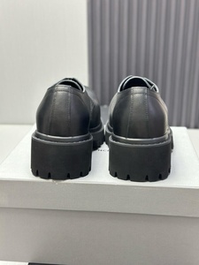 Scarpe di Marca con Suola Spessa in Pronta Consegna, Comode, Traspiranti, Stringate, Scarpe da Uomo in Pelle Casual Business alla Moda - Product Image 3