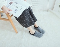 Chaussons confortables pour femmes, chaussettes d'intérieur, duveteuses et antidérapantes, pantoufles, pour l'intérieur, hiver