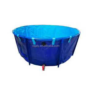 Vente chaude d'usine, réservoir de pisciculture ALY, pliable, léger, en <span class=keywords><strong>bâche</strong></span> PVC, qualité alimentaire, anti-UV, <span class=keywords><strong>1000</strong></span> <span class=keywords><strong>litres</strong></span> - Product Image 2
