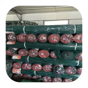 Scaffold Safety Pe Shade Net, Sun Shade Net, Shade Net Dark Green Color 110G/M2 Sheeting To Saudi Arabia Canada Machine