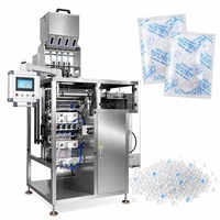 Machine d'emballage multi-voies entièrement automatique de haute précision pour le remplissage et la fermeture de sachets de granulés et de poudres, pour le gel de silice déshydratant