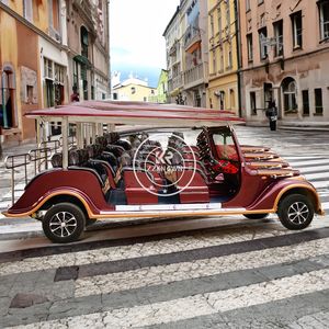 Voiture électrique vintage 2025 pour le marché européen, navette, bus touristique, voiture de tourisme pour parc communautaire, voiture électrique de tourisme - Product Image 4