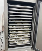 Congélateur commercial à économie d'énergie Joincreate -80°C, 60 plateaux, congélation profonde pour poissons marins, refroidissement par compresseur, dégivrage automatique