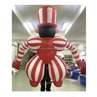 Costume de Clown Gonflable Géant pour Défilés, Mascotte Gonflable pour Carnaval, Événements de Rue et Publicité