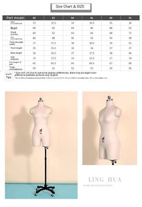 Boutique populaire demi-corps courbé femme utilisée robe forme <span class=keywords><strong>couture</strong></span> <span class=keywords><strong>couture</strong></span> mannequins réglables Mannequins jambes femme corps <span class=keywords><strong>buste</strong></span> torse - Product Image 2