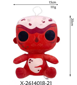 Xinhui Nouveauté transfrontalière <span class=keywords><strong>Stranger</strong></span> <span class=keywords><strong>Things</strong></span> : Peluche mignonne avec un personnage mangeant des fleurs - Product Image 3