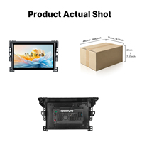Autoradio Android Youducar 11,5 pouces avec navigation pour Toyota Fortuner 2016-2025 LHD, écran partagé DSP GPS