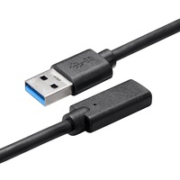 Cable Adaptador OTG USB 3.0 Macho a Hembra USB C Tipo C de Cobre Puro