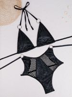Maillot de bain tanga brillant personnalisé pour le lundi de carnaval, monokini sexy, maillot de bain une pièce, tenues de carnaval, fabricants de vêtements pour le Jouvert