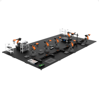 Solución de Entrenamiento de Simulación de Fabricación de Automóviles para Aplicaciones de Automatización Robótica Industrial
