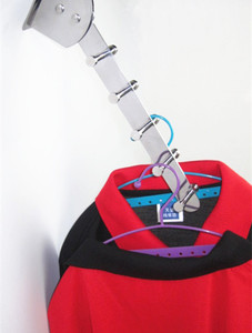 Giá Treo Áo Khoác Gấp Gọn Bằng Thép Không Gỉ Móc Trên Cửa Nhà Giá Treo Quần Áo Gắn Tường Gấp Gọn Có Cánh Tay Xoay - Product Image 4