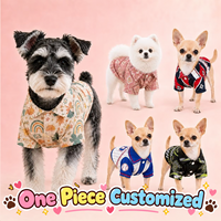 Chemise Hawaïenne Personnalisée pour Chien, 1 Pièce, Vêtements Tropicaux de Plage pour Animaux, Imprimé Sportif, Ropa Para Perros, Vêtements pour Chiots