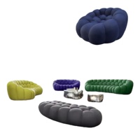Meubles de salon, canapé compressé emballé sous vide, canapé modulaire en tissu de velours côtelé, ensemble de canapés de luxe, canapé compressé