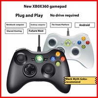 Manette Filaire GPD pour X 360 Double Vibration USB Mini Modèle Compatible PC/Android/PS3 pour Jeux Transfrontaliers