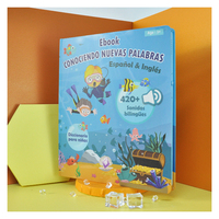 Livre électronique de phonétique interactif, intelligence éducative, livres d'apprentissage de l'alphabet pour enfants, anglais éducatif