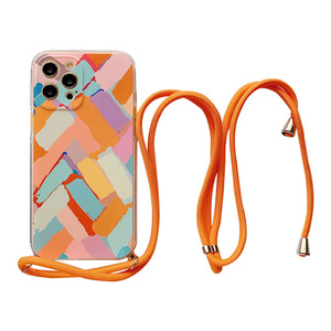 <span class=keywords><strong>Funda</strong></span> de teléfono cruzada con correa para <span class=keywords><strong>iPhone</strong></span> X/XS/XR/XS Max <span class=keywords><strong>iPhone</strong></span> <span class=keywords><strong>13</strong></span> 12 11, <span class=keywords><strong>funda</strong></span> especial electrochapada, accesorios para teléfono móvil - Product Image 1