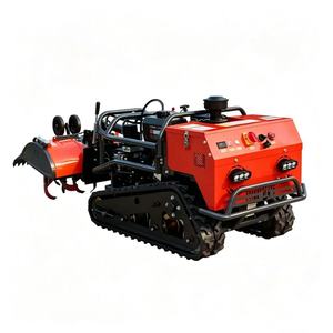 Motoculteur industriel multifonctionnel à chenilles télécommandé 4 temps 25-50 CV diesel pour serres et vergers - Product Image 4