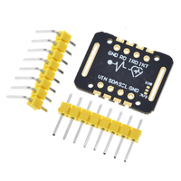 MAX30102 Modul Sensor Detak Jantung Deteksi Pulsa Modul Uji Konsentrasi Sensor Oksigen Darah Sensor STM32 dengan Pin yang Dipasang