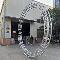 Estructura Circular de Aluminio de 290*290 mm, Diámetro de 2/3/4 Metros, para Festivales de Música y Exhibiciones al Aire Libre