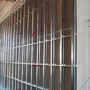 Thiết kế hiện đại thép kẽm trần thạch cao kênh kim loại <span class=keywords><strong>Stud</strong></span> và theo dõi vách thạch cao hệ thống khung thép treo trần - Product Image 4