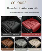 Produits phares 2026 : Coussin de protection universel en cuir pour siège de voiture avec support pour les pieds, Accessoires