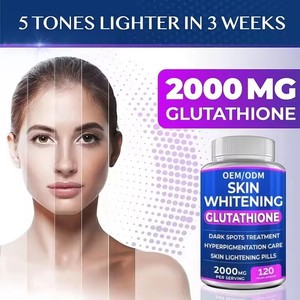 Cilt beyazlatma kapsülleri l-glutatyon beyazlatma hapları 2000mg l-glutatyon etkili cilt aydınlatma takviyesi kapsül - Product Image 5