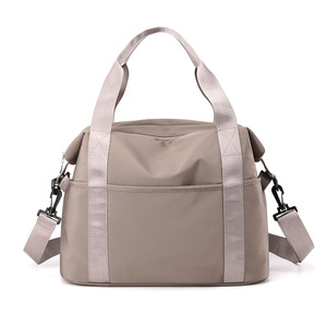 <b>Nylon</b> Sports Fitness <b>Bag</b> Oxford Cloth Satchel <b>Shoulder</b> Tote Weekender <b>Bag</b> Yoga Weekender <b>Bag</b> Swimming Travel Outings Holdall - Product Image 5