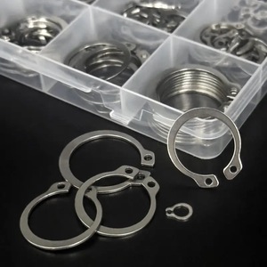 Kit de bagues de retenue externes en forme de C, M3 M25, en acier inoxydable 304, 225 pièces pour le tri des arbres - Product Image 5